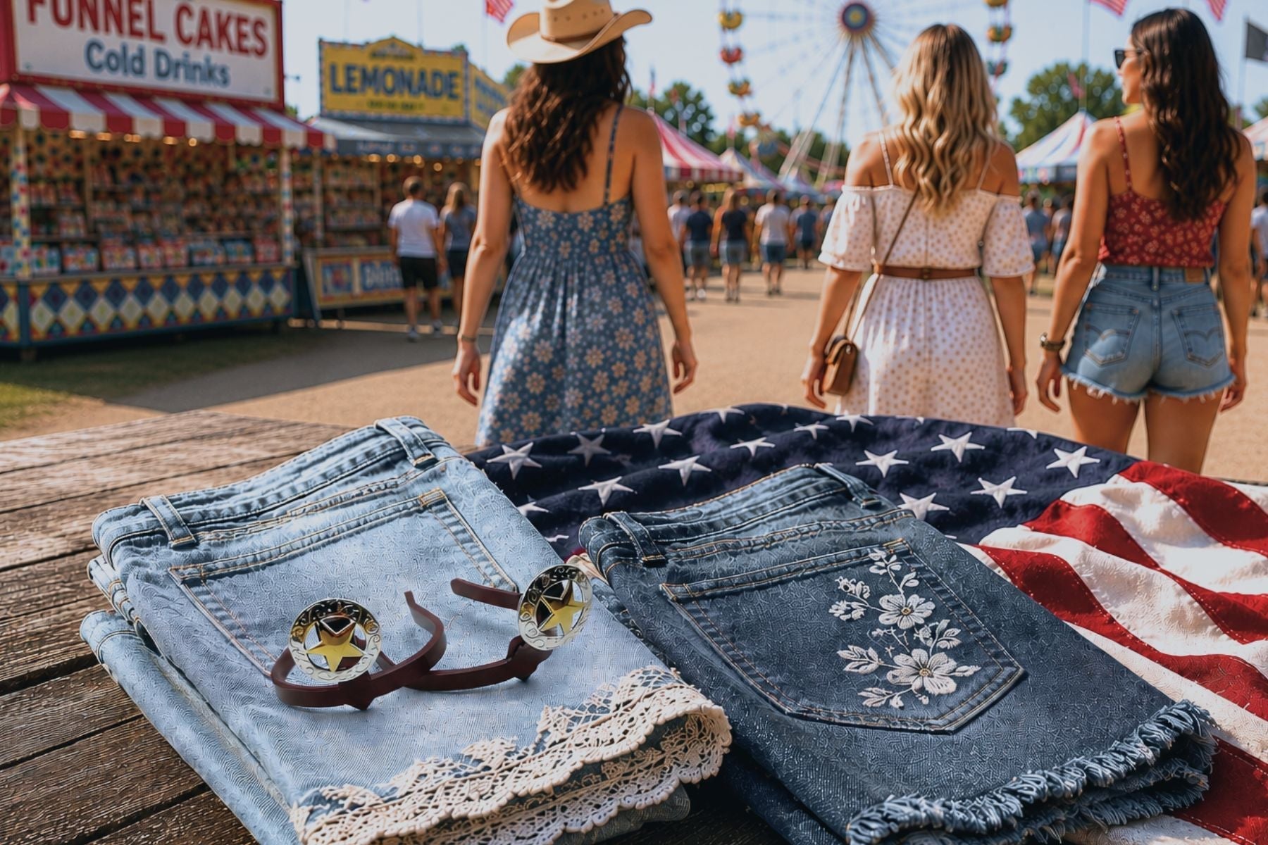 Red, White & Western: Patriotic Outfit Ideas for Cowgirls