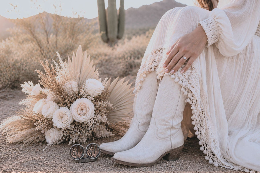 How to Style Cowboy Boots for Your Wedding Day