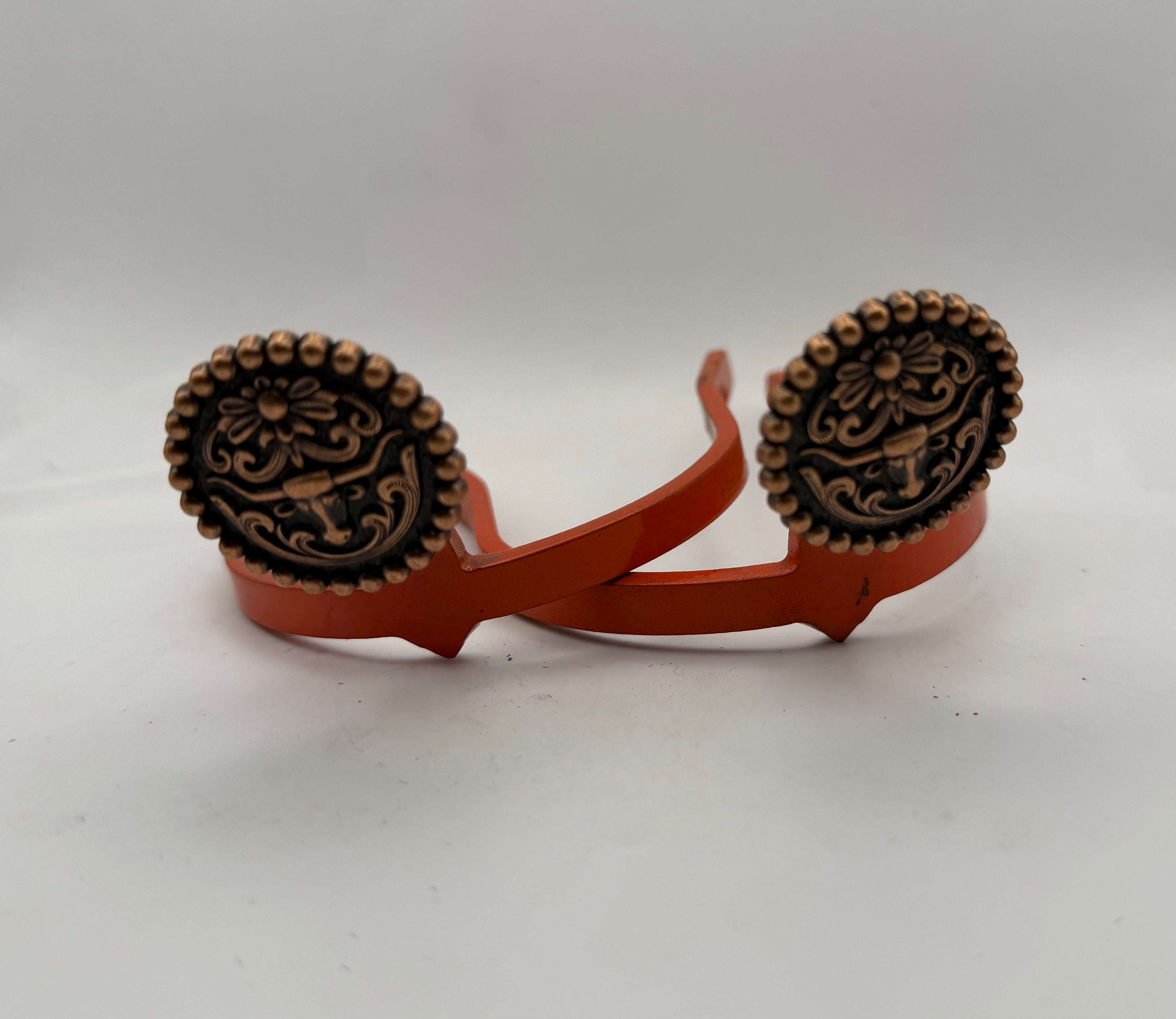 Antique Copper Longhorn Cowgirl Cuff