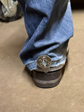 Sky blue cactus Cowgirl Cuff