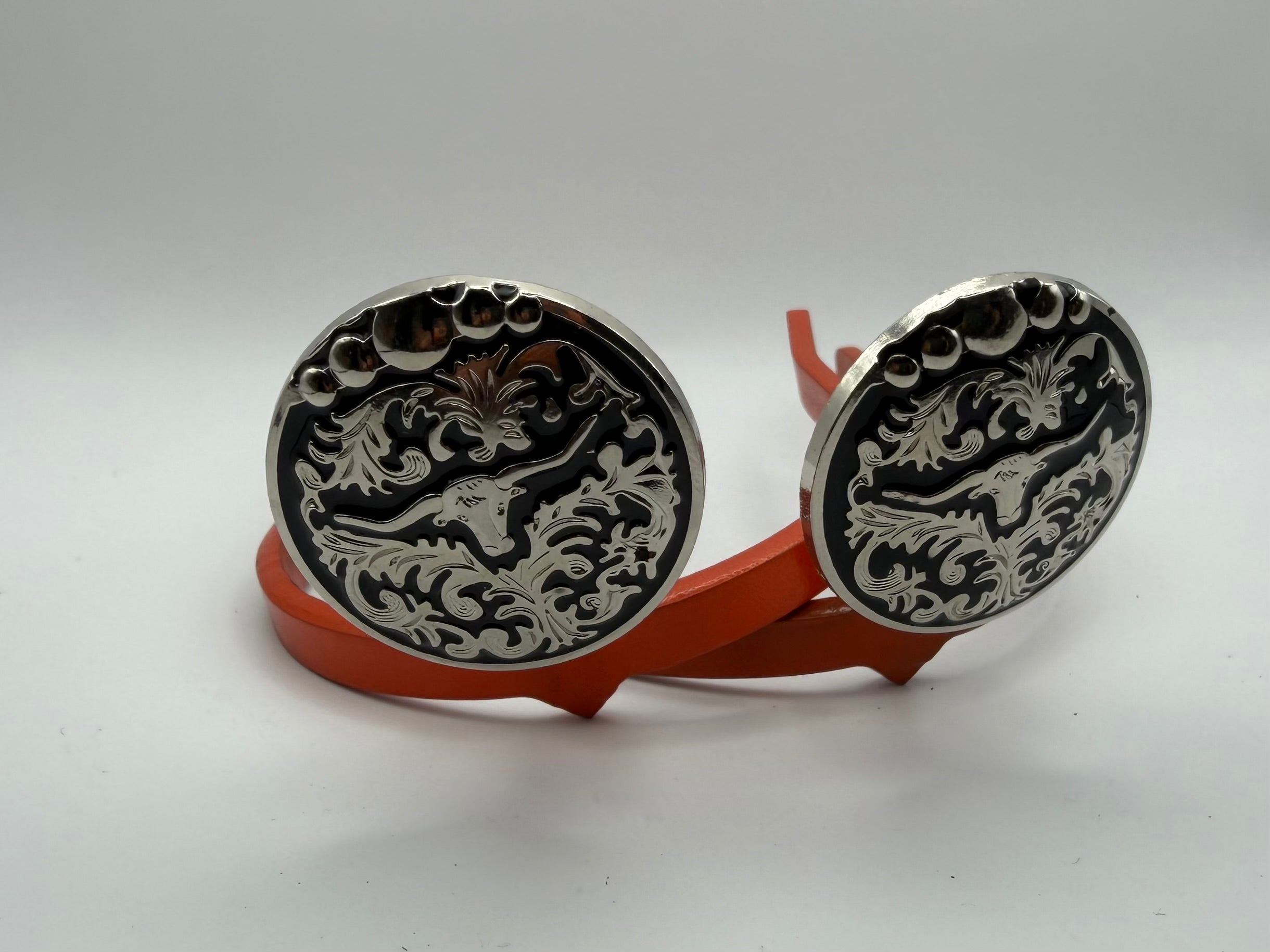 Ebony Longhorn Cowgirl Cuff