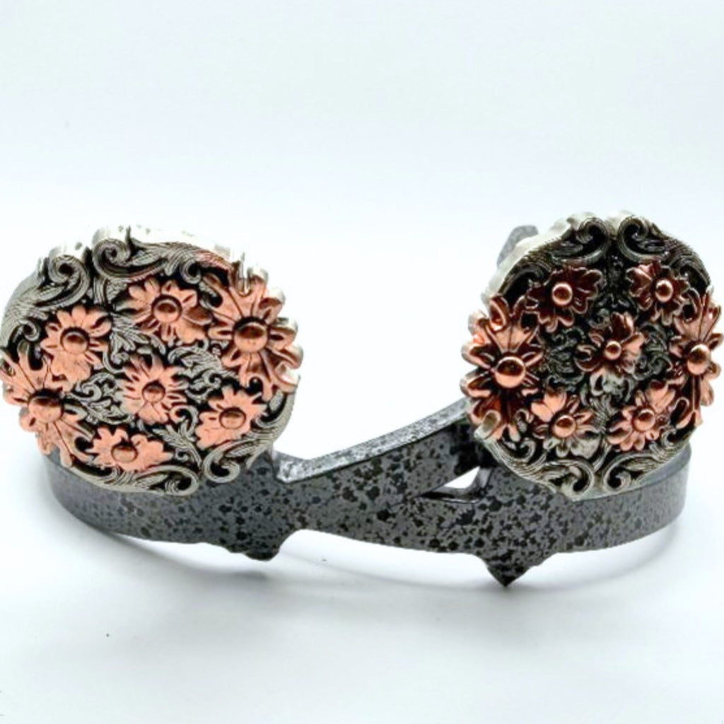 Antique Victorian Floral Cowgirl Cuff Western Boot Accessory